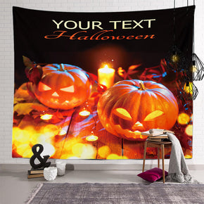 Scary Halloween Pattern Sofa Background Wall Decoration Tapestry for Bedroom Living Room Hall 26