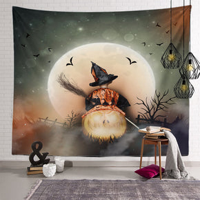 Scary Halloween Pattern Sofa Background Wall Decoration Tapestry for Bedroom Living Room Hall 28
