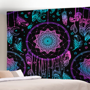Moon Sun Pattern Sofa Background Wall Decoration Tapestry for Bedroom Living Room Hall 17
