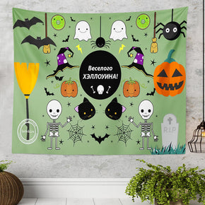 36 New Style Halloween Tapestries for Party Background Wall Decoration Bedroom Living Room