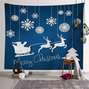 01 Christmas Decor Tapestries Holiday Background Wall for Bedroom Living Room Dorm Room