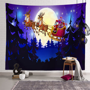04 Christmas Decor Tapestries Holiday Background Wall for Bedroom Living Room Dorm Room