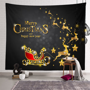 10 Christmas Decor Tapestries Holiday Background Wall for Bedroom Living Room Dorm Room