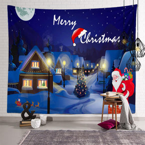 15 Christmas Decor Tapestries Holiday Background Wall for Bedroom Living Room Dorm Room