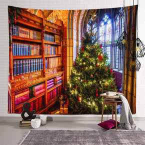 17 Christmas Decor Tapestries Holiday Background Wall for Bedroom Living Room Dorm Room