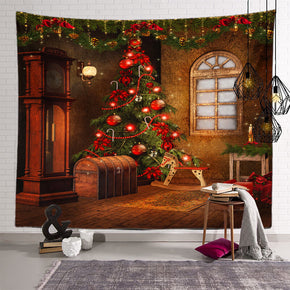 19 Christmas Decor Tapestries Holiday Background Wall for Bedroom Living Room Dorm Room