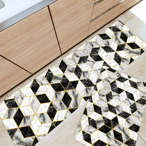 Fashion Modern Patterned Geometric Entryway Doormat Runners Rugs Kitchen Bathroom Anti-skip Mats