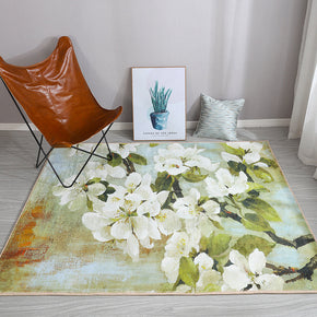 Pretty Printed Pattern Faux Cashmere Plush Comfy Modern Rugs For Living Room Bedroom Bedside Carpet