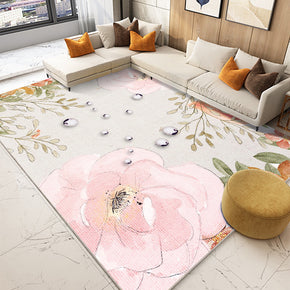 Modern Simplicity Patterned Shaggy Soft Rugs For Living Room Bedroom Bedside Carpet