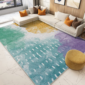 Modern Simplicity Carpet Patterned Shaggy Soft Rugs For Bedroom Living Room Bedside