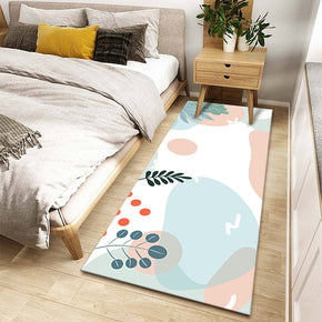 Modern Pastoral Simplicity Carpet Patterned Shaggy Soft Rugs For Bedroom Living Room Bedside Hall