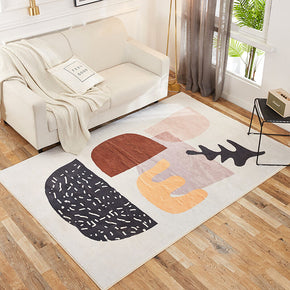 Multicolor Soft Simplicity Patterned Rugs Area Rugs For Living Room Bedroom Kids room