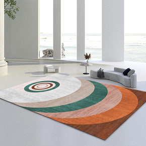 Soft and Comfortable Multi-colored Patterned Area Rug For Bedroom Hall Living Room Office