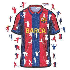 FC Barcelona® Jersey - Official Wooden Puzzle