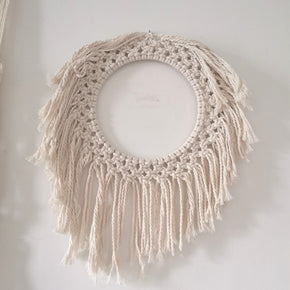 Weaving with Tassels Art Hanging Wall Decoration