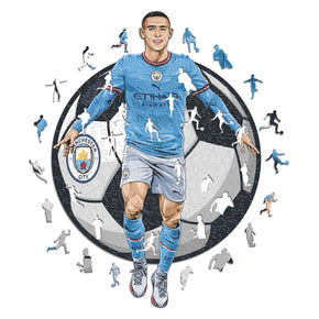 Phil Foden - Official Wooden Puzzle