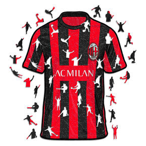 AC Milan® Jersey - Official Wooden Puzzle