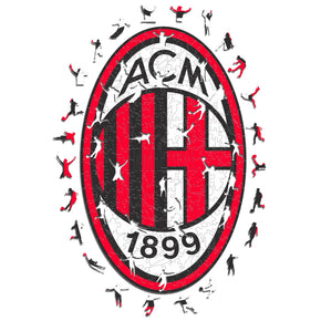 AC Milan® Logo - Official Wooden Puzzle