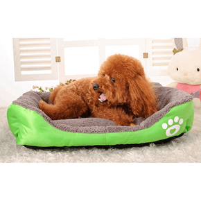 Small Fresh Green Super Soft Pet Sofa Pets Bed