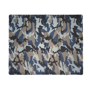 Grey Camouflage Dog & Cat Cool Mat, Self Cooling Gel Mat Pads Pet Cool Beds