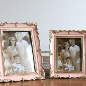 Pink Vintage Resin Photo Frames Home Decor