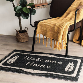 Stretch Yarn Loop Dust Removal Doormat Entrance Non-slip Outdoor Floormat - Welcome Home