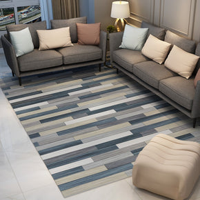 Fashion Contemporary Modern Striped Rugs for Living Room Dining Room Bedroom Hall